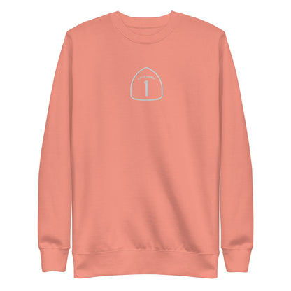 Embroidered Crewneck - Sunset